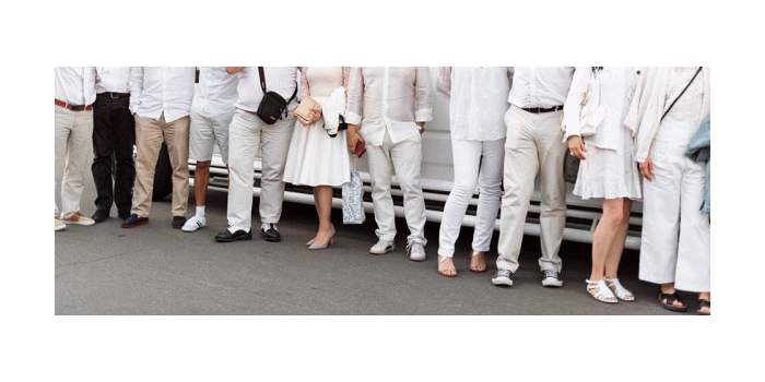 Cocktail en blanc