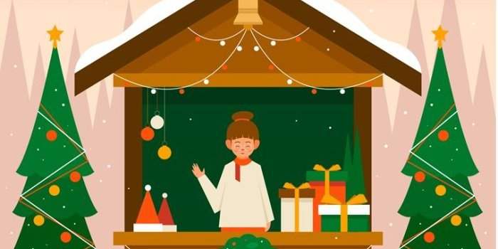 Marché de Noël à la Legation américaine